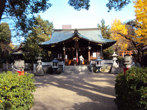 疣水磯良神社の狛犬