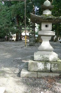 いぼ神様の石燈籠(Yさまから頂いた写真)