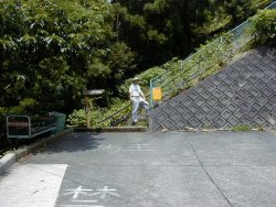 日本坂峠への入り口