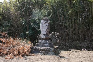 馬場のいぼ神様(背面から)