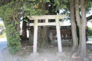 堀内神社の鳥居