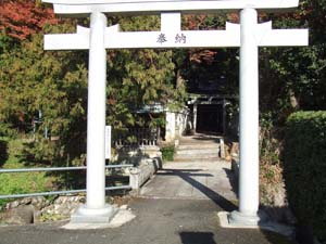 家城神社の二の鳥居