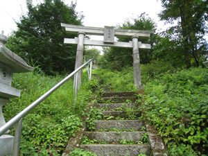 烏明神の鳥居