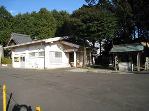 傘木浅間神社の駐車場