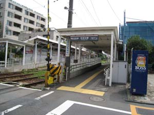 東急世田谷線の世田谷駅から出発