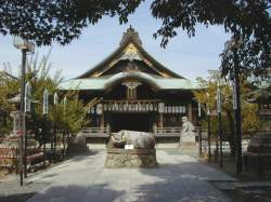 岩津天神の拝殿